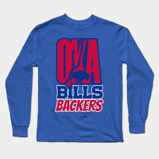 QKA BILLS BACKERS COLLECTION Long Sleeve T-Shirt